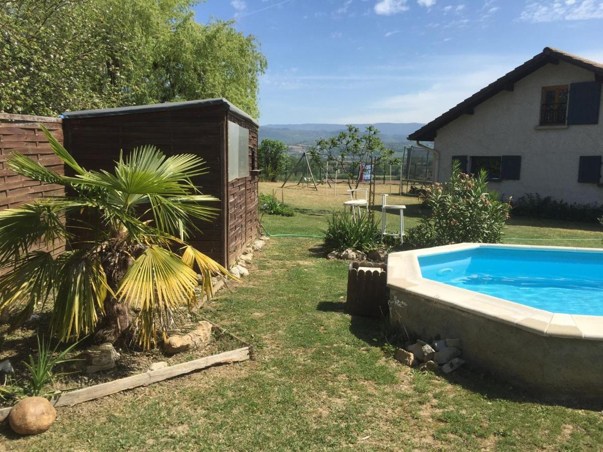 Ferienwohnung Les Palmiers Chimilin Exterior foto